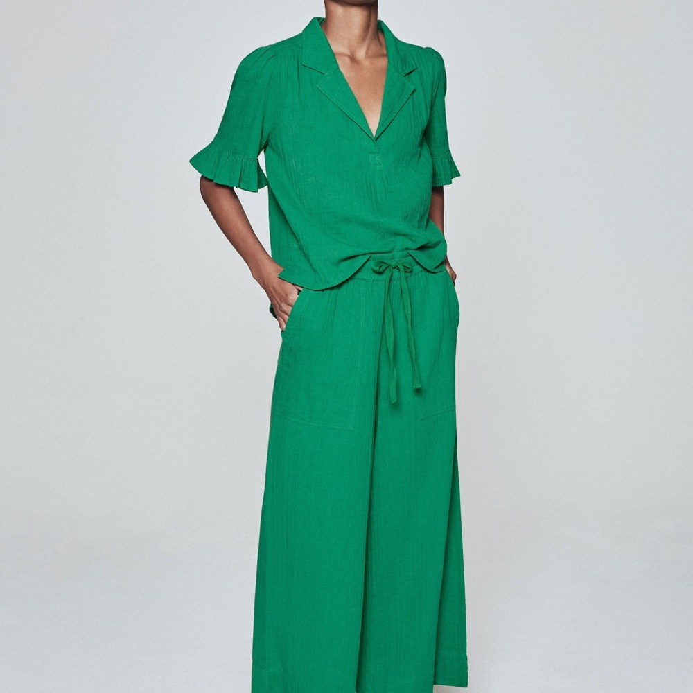 ME+EM co-ord match set cotton cheesecloth lounge